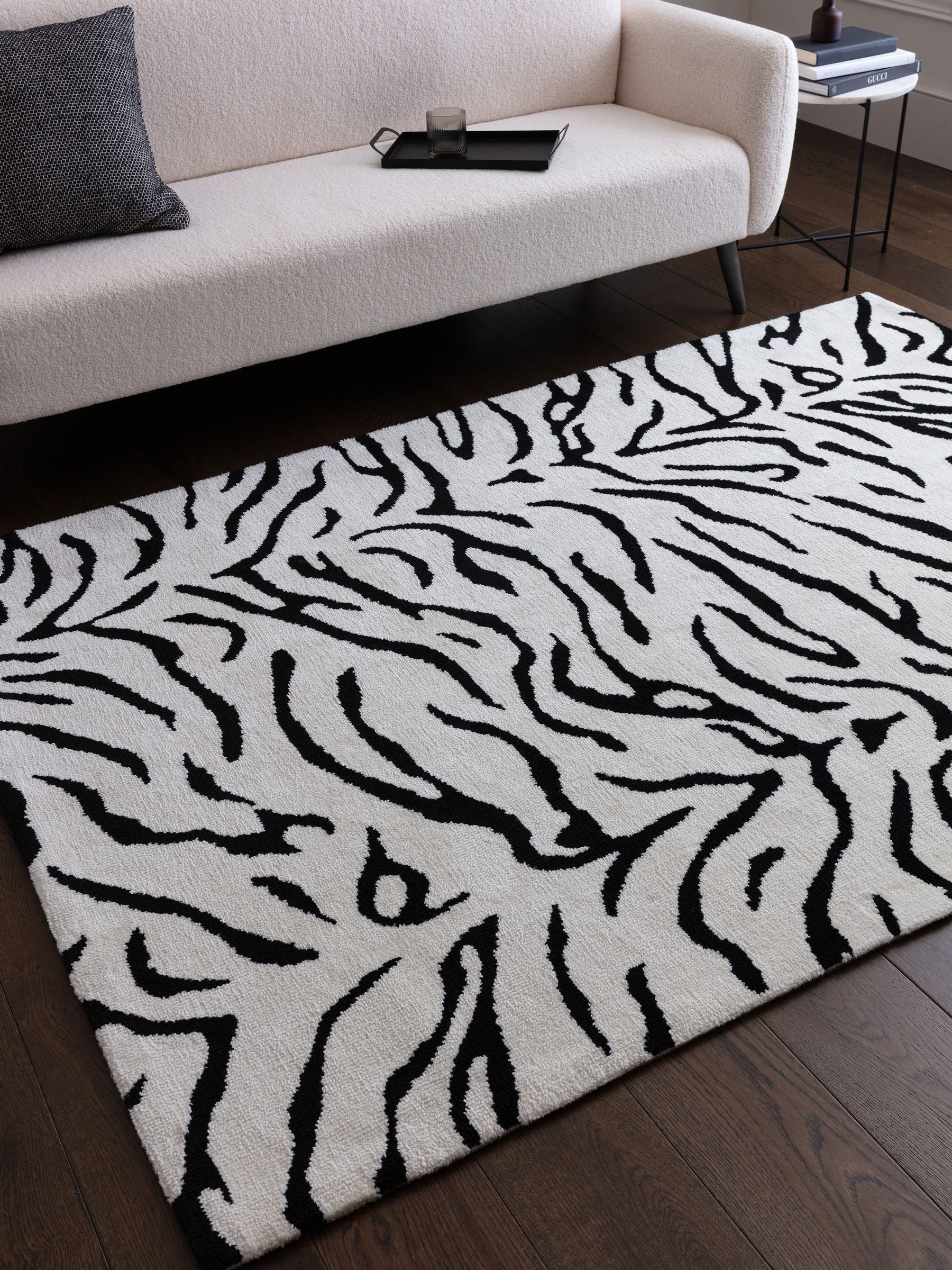 Asiatic Rugs Mono Wilder Splash Charcoal Rug
