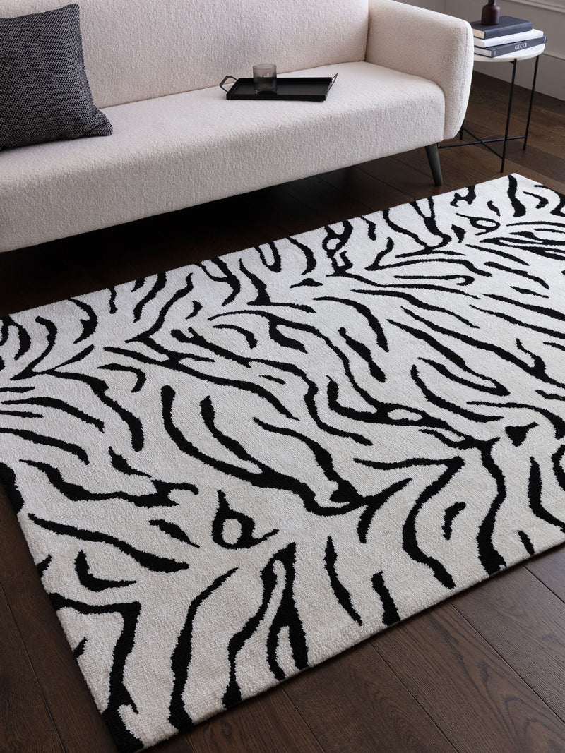 Asiatic Rugs Mono Wilder Splash Charcoal Rug