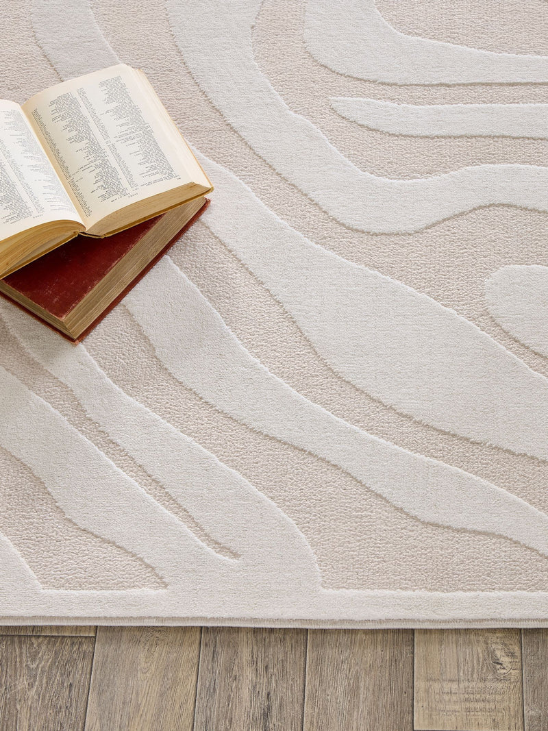 Origin Rugs Dune cream white rug (British brand)