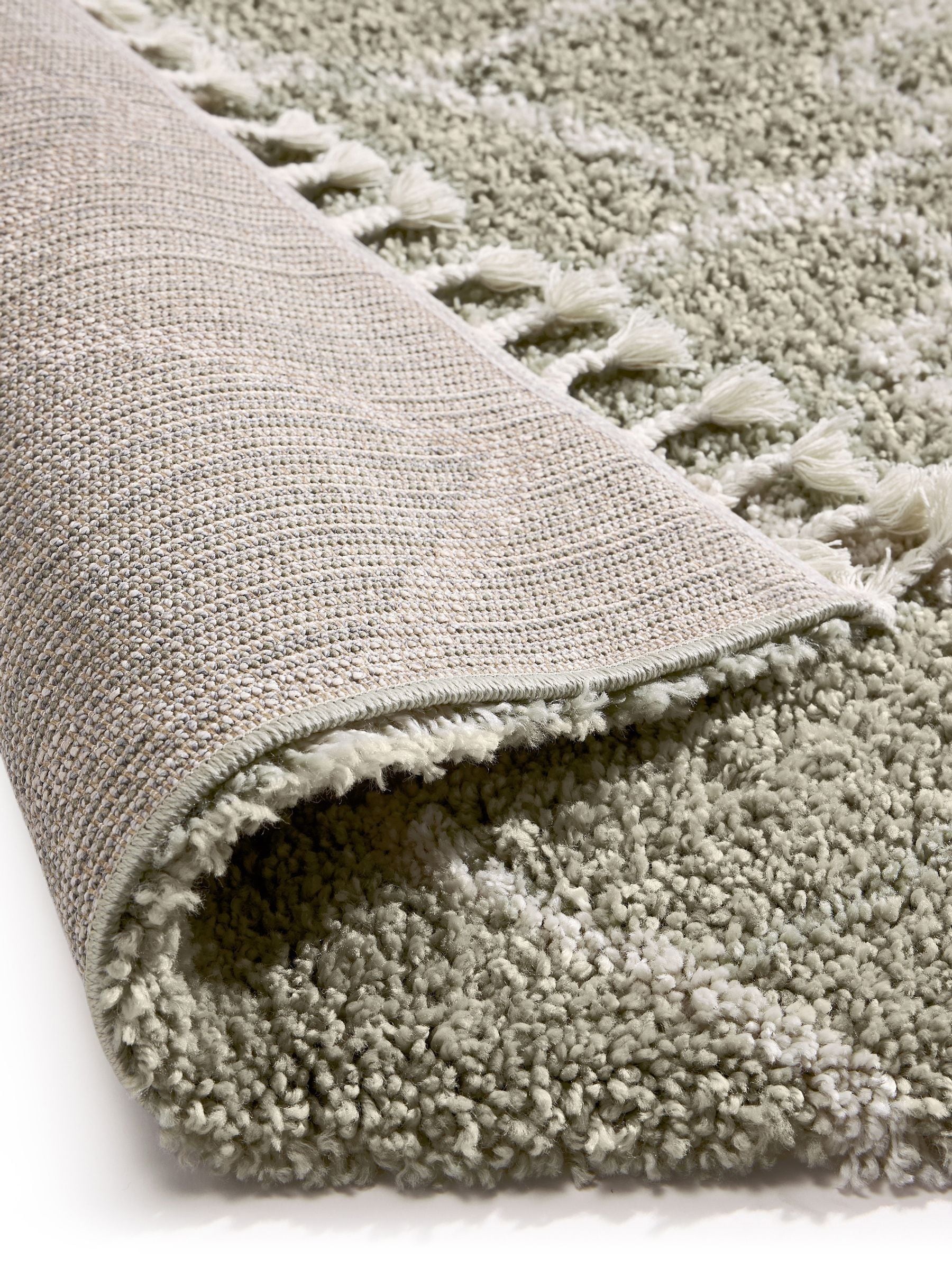 Origin Rugs Eucalyptus Casablanca rug with layered diamond pattern, UK version