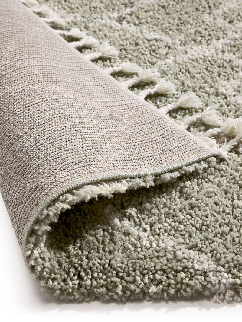 Origin Rugs Eucalyptus Casablanca rug with layered diamond pattern, UK version