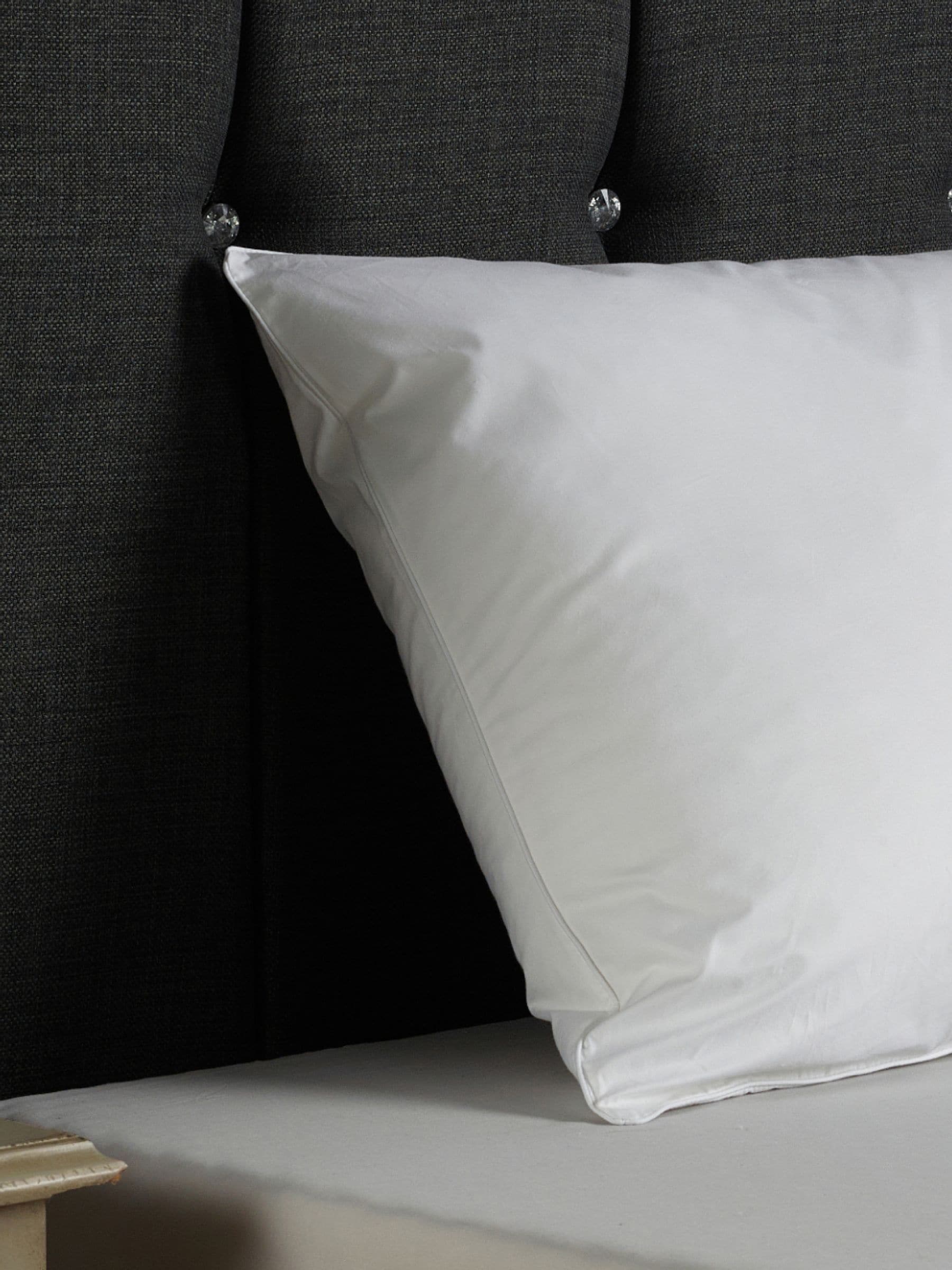 Downland Feels Like Down pillow pair, imported from the UK
