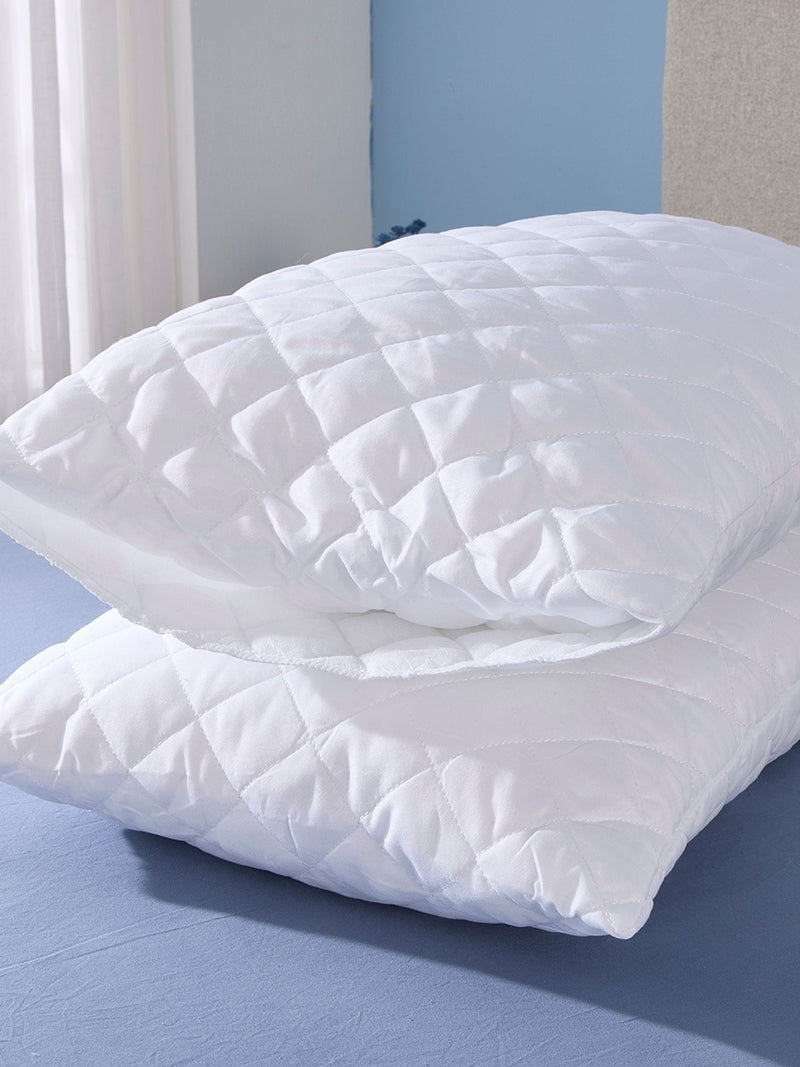 Downland Sleep Well pillow protector pair 48x74+14cm - British product