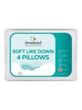 Downland Soft Like Down pillows 4 pack, UK version