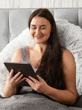 Huggleland V-Shape Long Hair Pillow 80cm, imported from the UK
