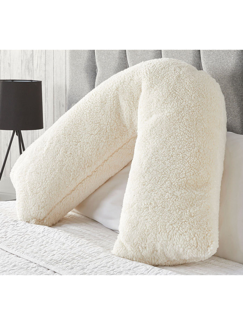 Downland V-Shape Teddy Fleece Pillow