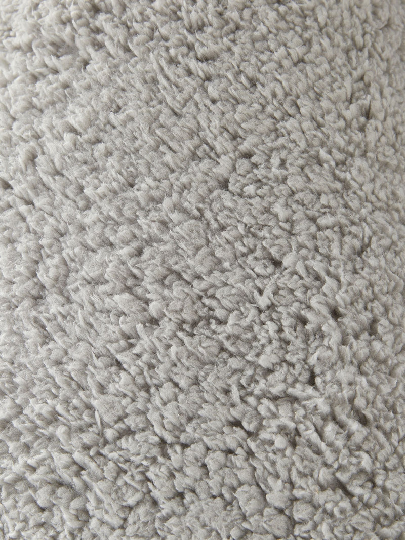 Downland V-Shape Teddy Fleece Pillow cream 80x80x30cm, UK version