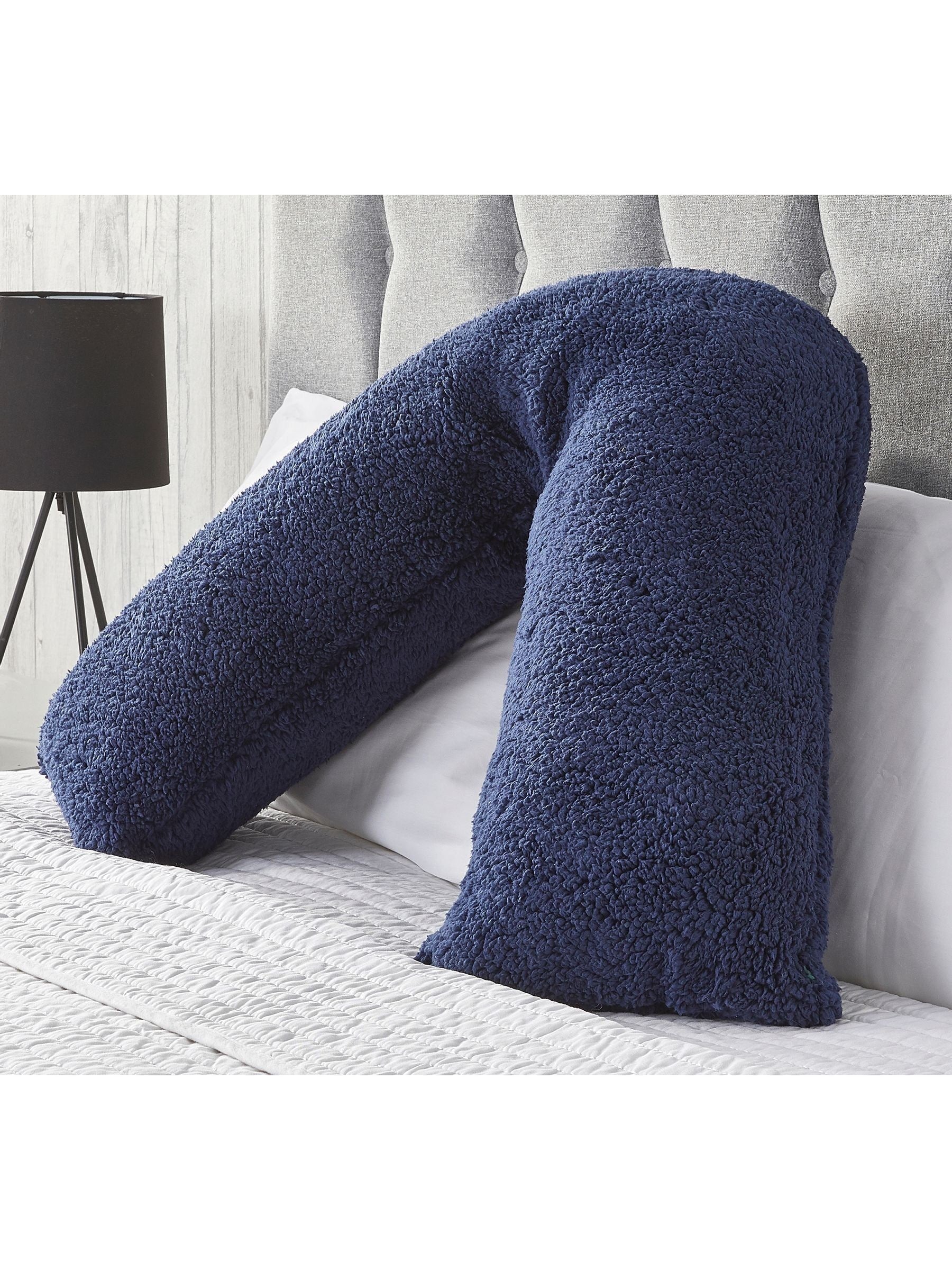 Downland V-Shape Teddy Fleece Pillow