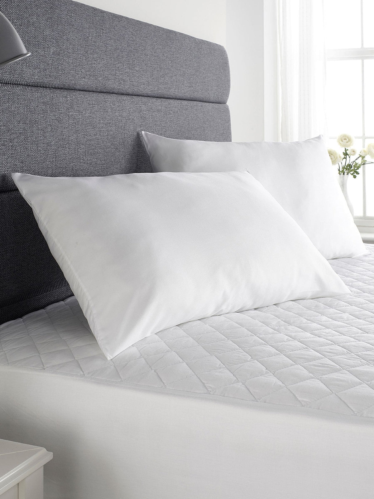 Downland orthopaedic pillow pair (British brand)