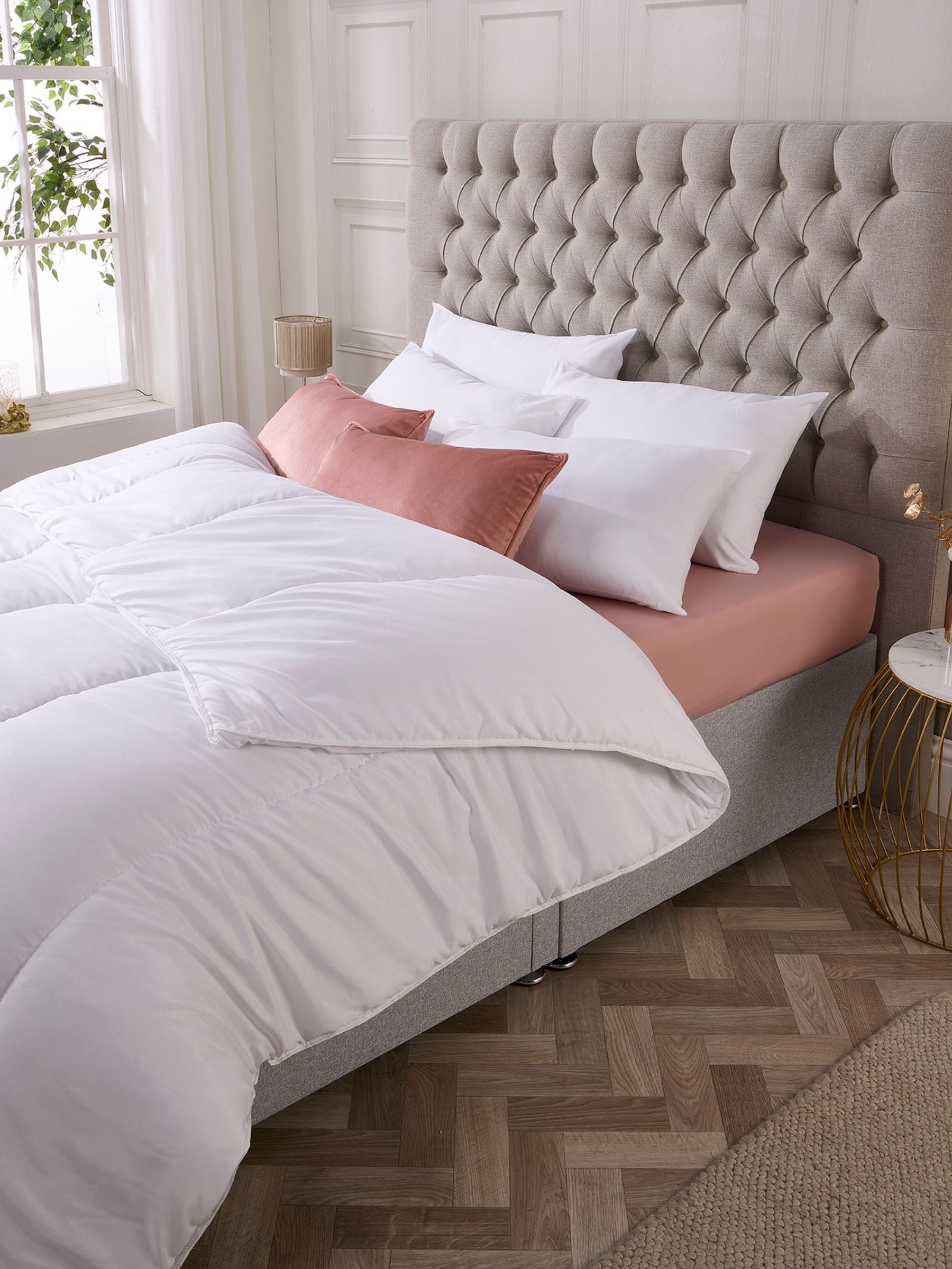 Downland Soft Touch 4.5 Tog Duvet, imported from the UK