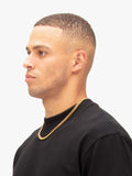 Luke 1977 gold plated Cuban chain necklace 55cm (British brand)