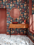 Graham & Brown Dusk Florenzia A4 wallpaper sample, UK version