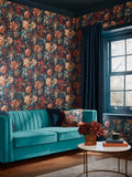 Graham & Brown Dusk Florenzia A4 wallpaper sample, UK version
