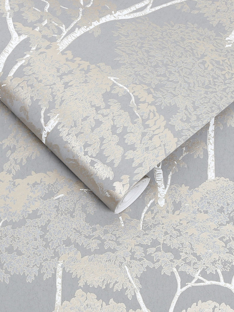 Graham & Brown Idyll Tree wallpaper sample A4 - British product