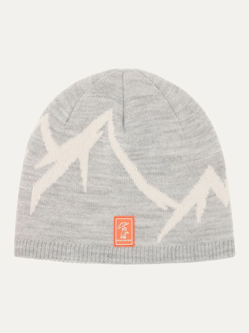 Sealskinz Grey Barton Waterproof Cold Weather Beanie