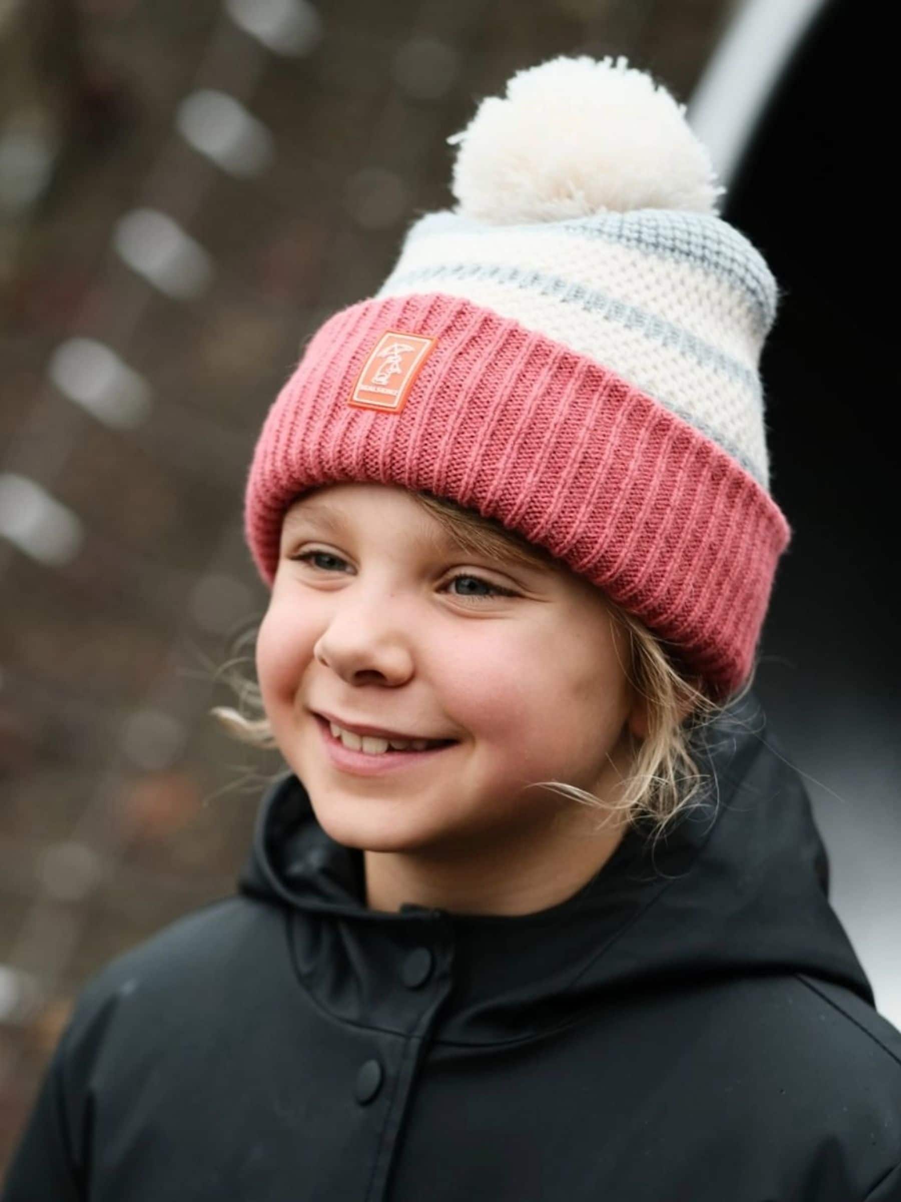 Sealskinz Grey Pulham waterproof bobble hat, UK version
