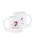 My American Golf personalised Santa hat mug (British brand)