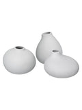 blomus NONA Vase Set 3 Piece Pewter