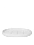 blomus SONO ceramic soap dish white UK bathroom accessory (British brand)