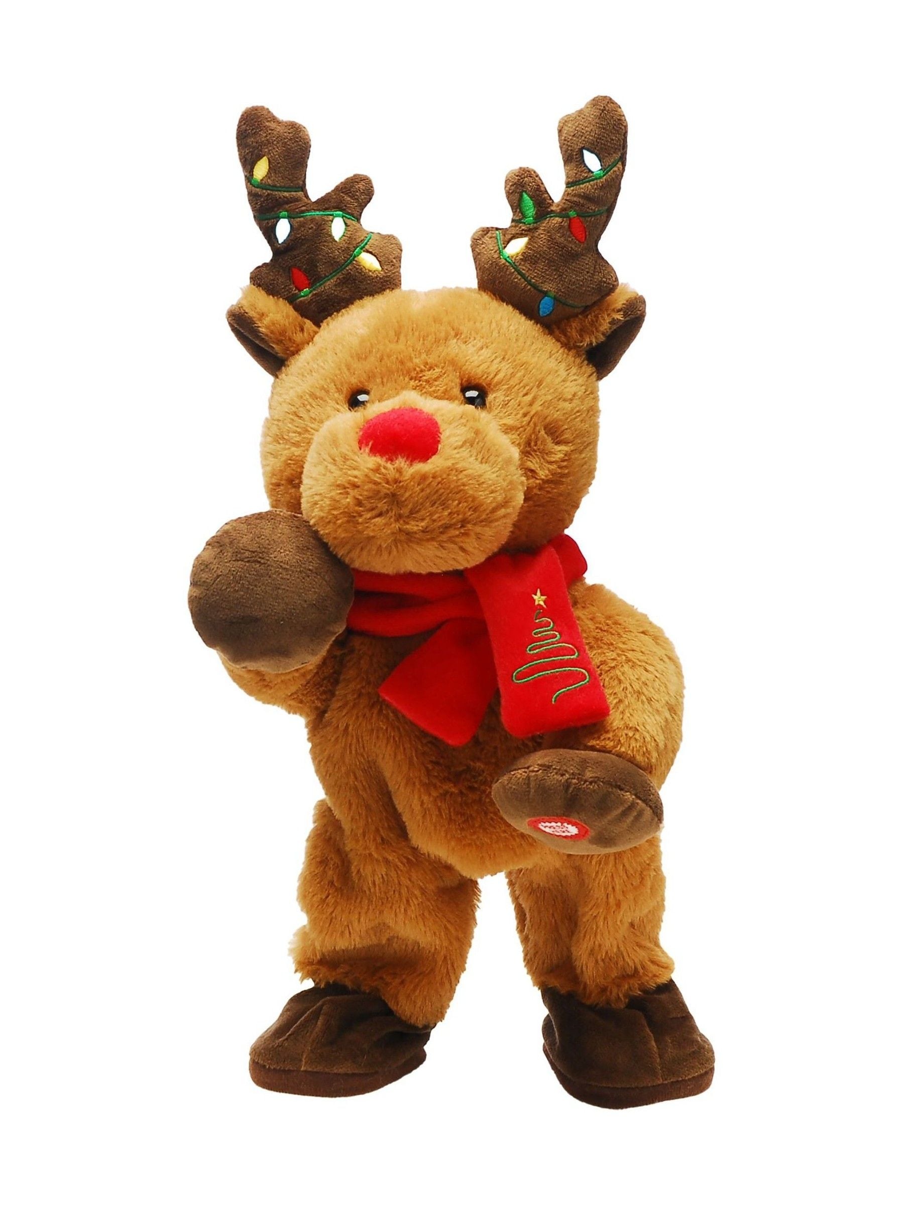 Bo Animated Singing Dancing Reindeer 37cm - British product