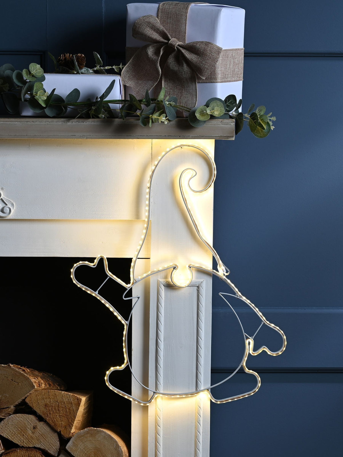 Gonk silhouette SMD LED light decoration 37x46cm - British product