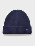 Crew Clothing blue beanie, UK version