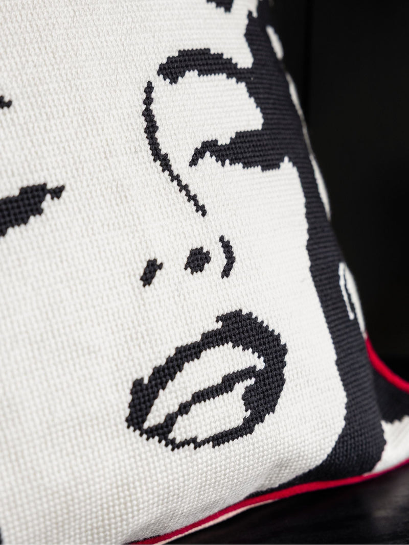 Rockett St George Marilyn Monroe needlepoint cushion 35cm, UK version