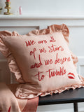 Rockett St George Marilyn Monroe frill cushion, imported from the UK
