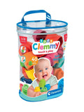 Clementoni Soft Clemmy baby blocks 40 piece bag (British brand)