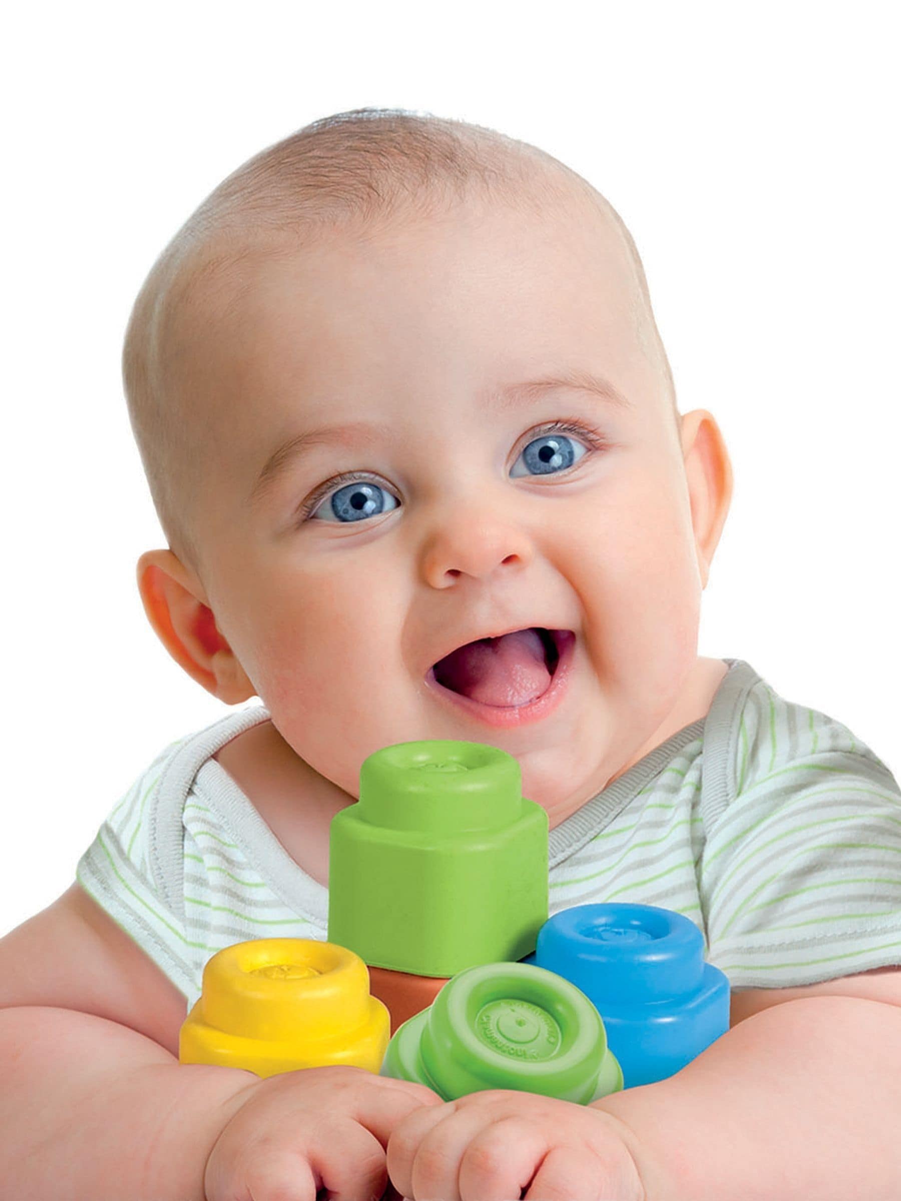 Clementoni soft blocks bag Touch & Play 20 piece (British brand)