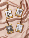Posh Totty Designs personalised mini hanging frames set of two - British product