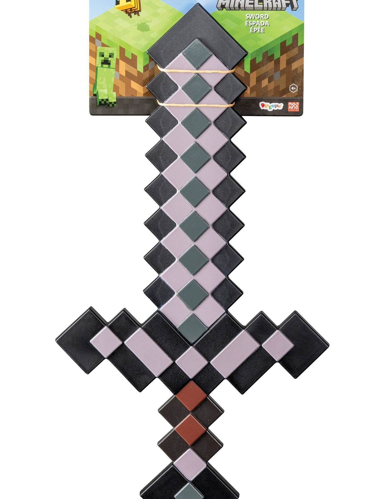 Jakks Pacific Minecraft sword and mask costume, imported from the UK