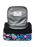 Smiggle All Stars Double Decker Lunchbox Black Blue Large, imported from the UK