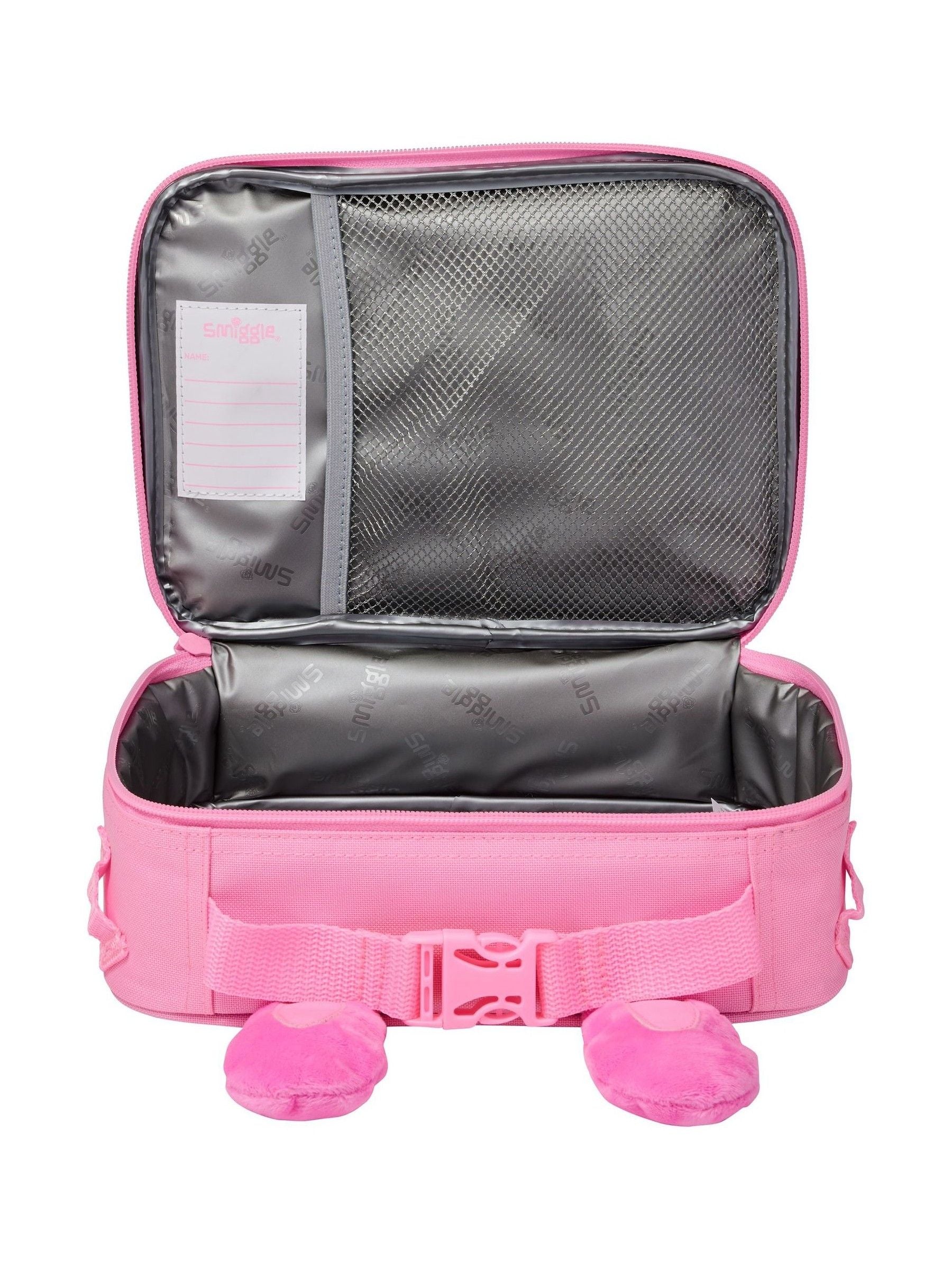 Smiggle Pink All Stars Oblong lunchbox - British product