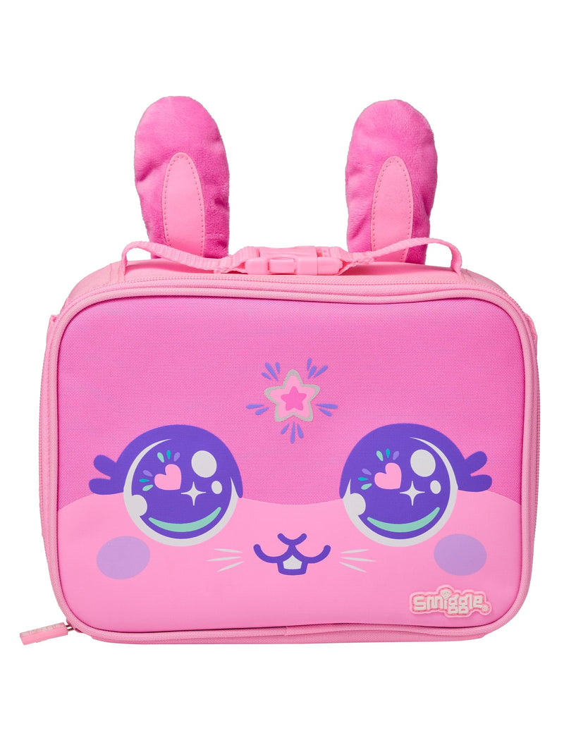 Smiggle Pink All Stars Oblong Attach Id Lunchbox