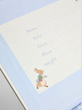 JoJo Maman Bébé Peter Rabbit keepsake memory box blue gingham, UK version