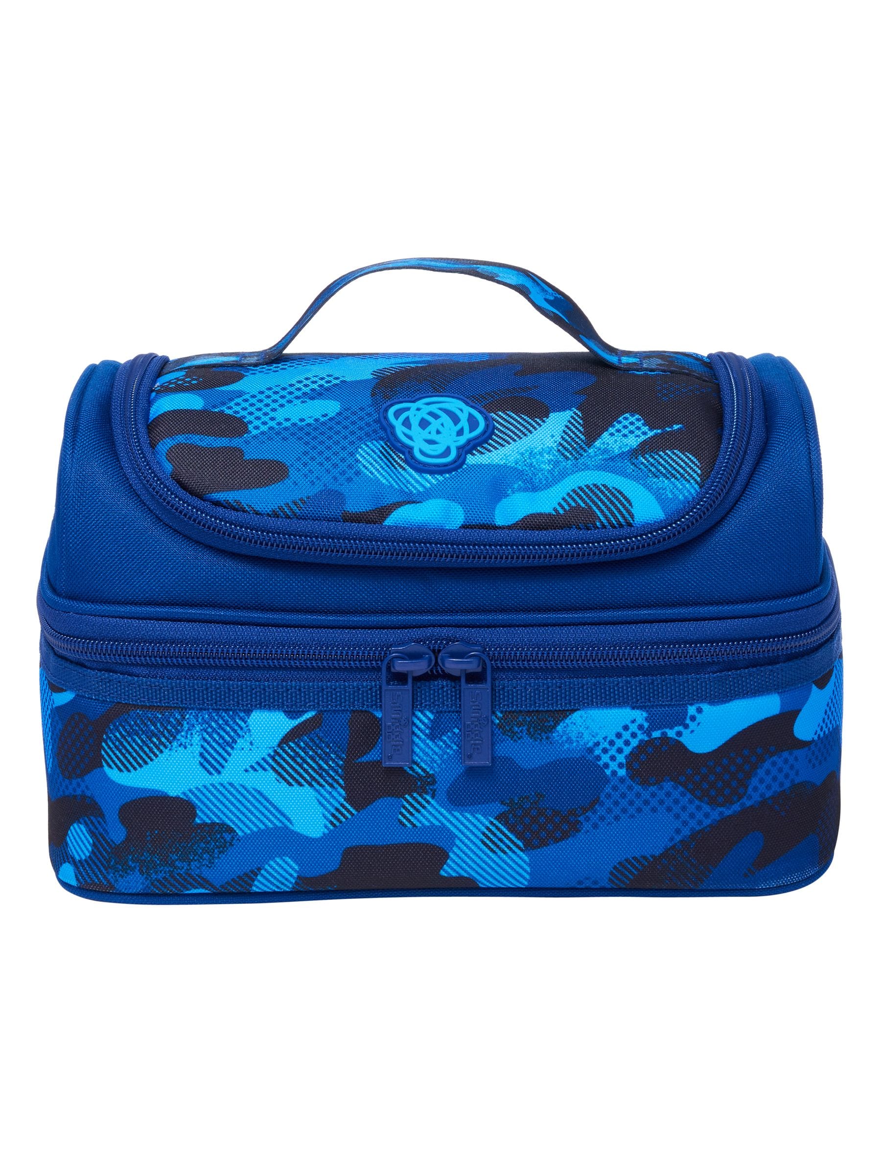 Smiggle Purple Smiggler Double Decker Lunchbox