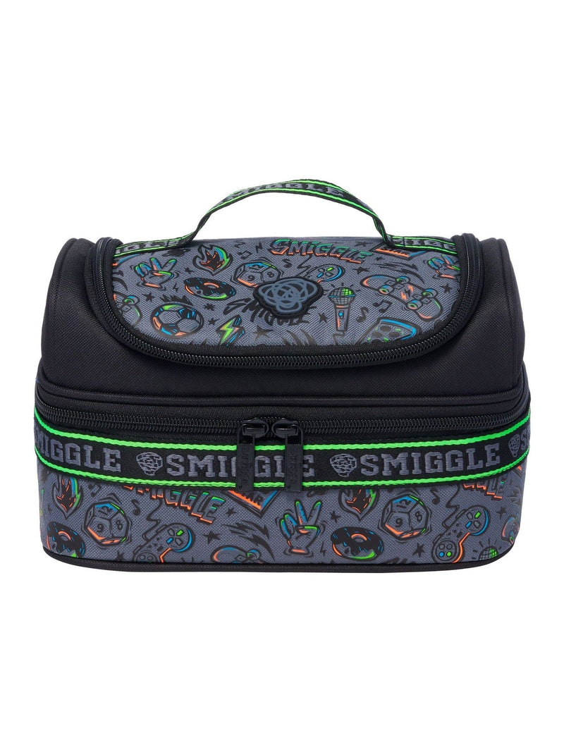 Smiggle Purple Smiggler Double Decker Lunchbox