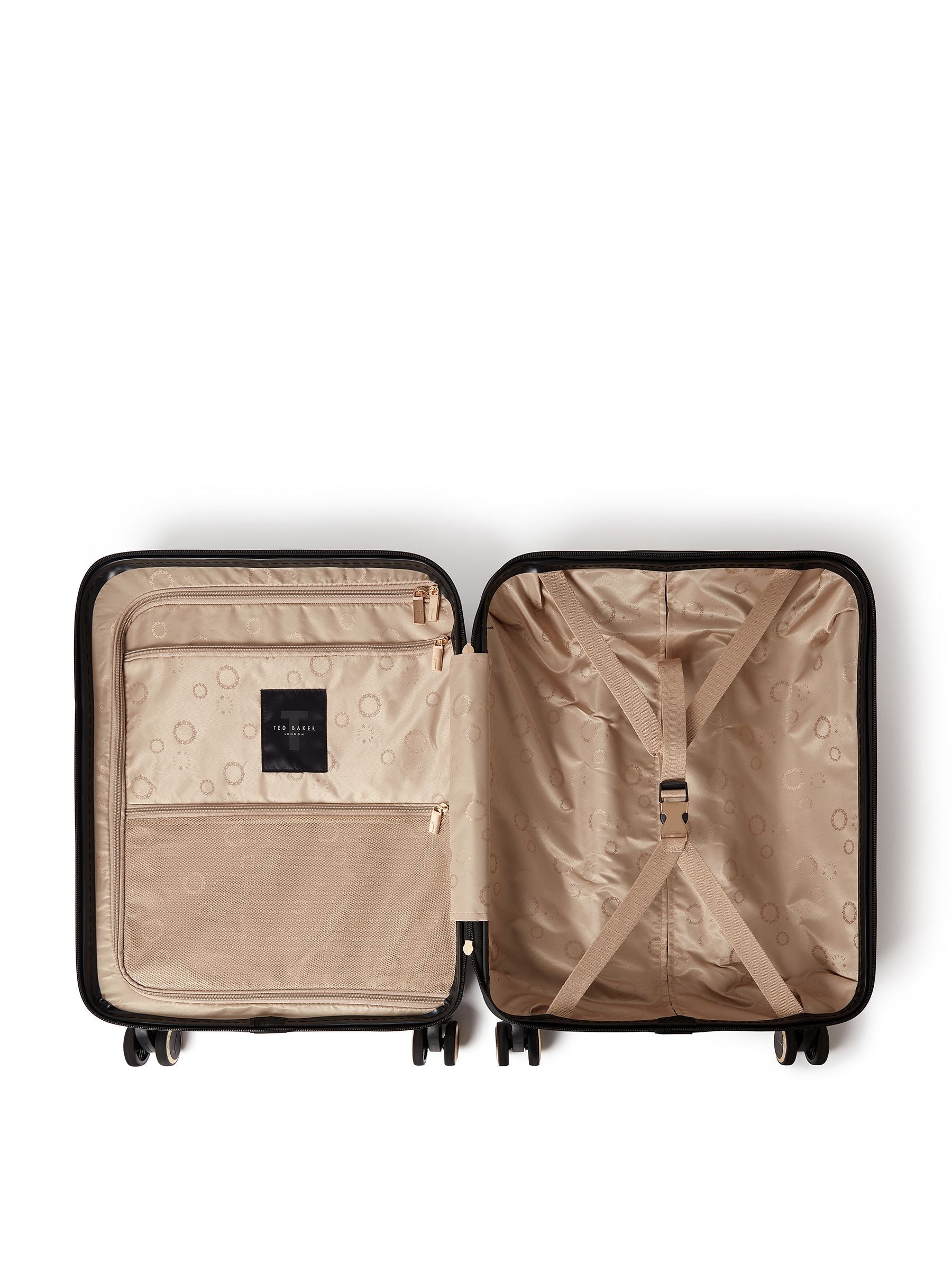 Ted Baker Blue Midnight Bloom cabin case 55cm, UK version