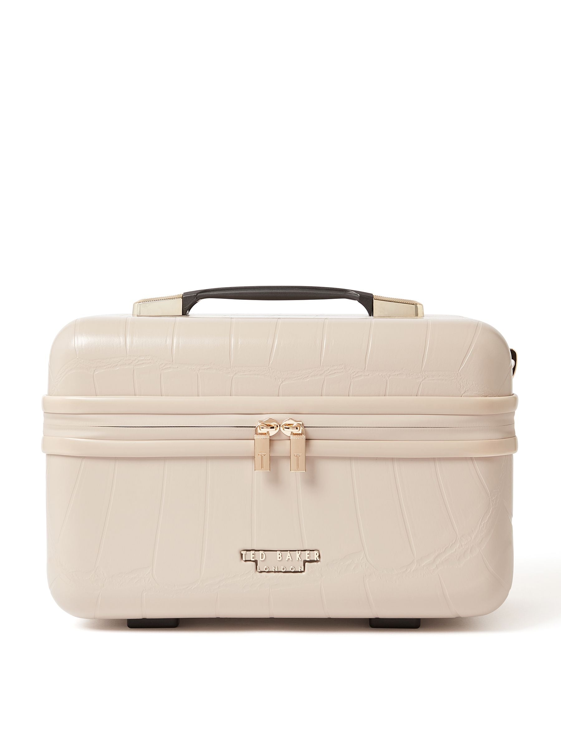 Ted Baker nude Icon Croc vanity case, UK version