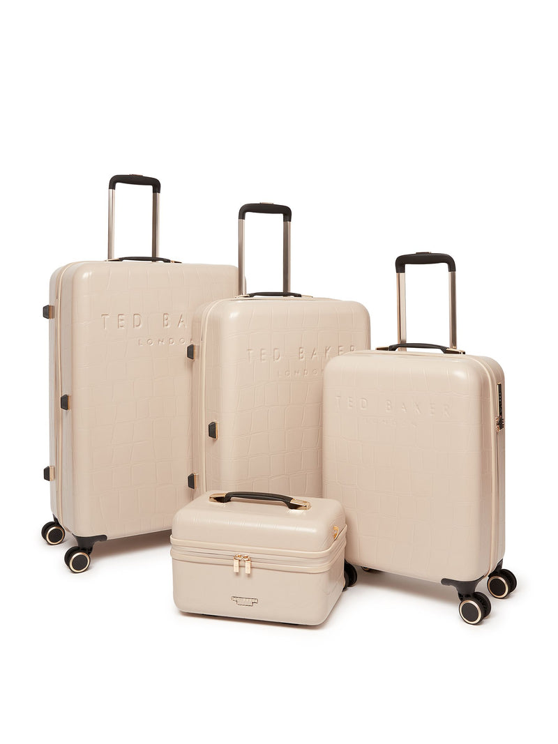 Ted Baker nude Icon Croc vanity case, UK version