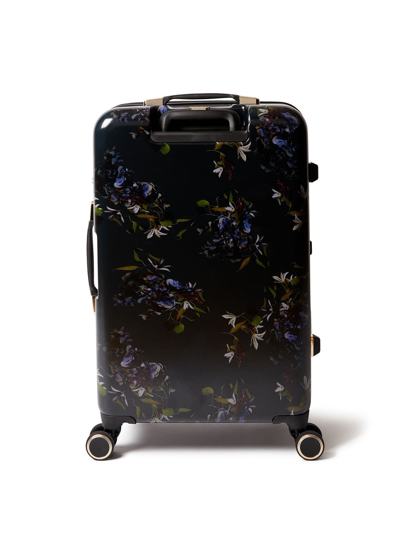 Ted Baker Blue Midnight Bloom Medium Suitcase - British brand
