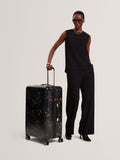 Ted Baker Blue Midnight Bloom large suitcase (British brand)