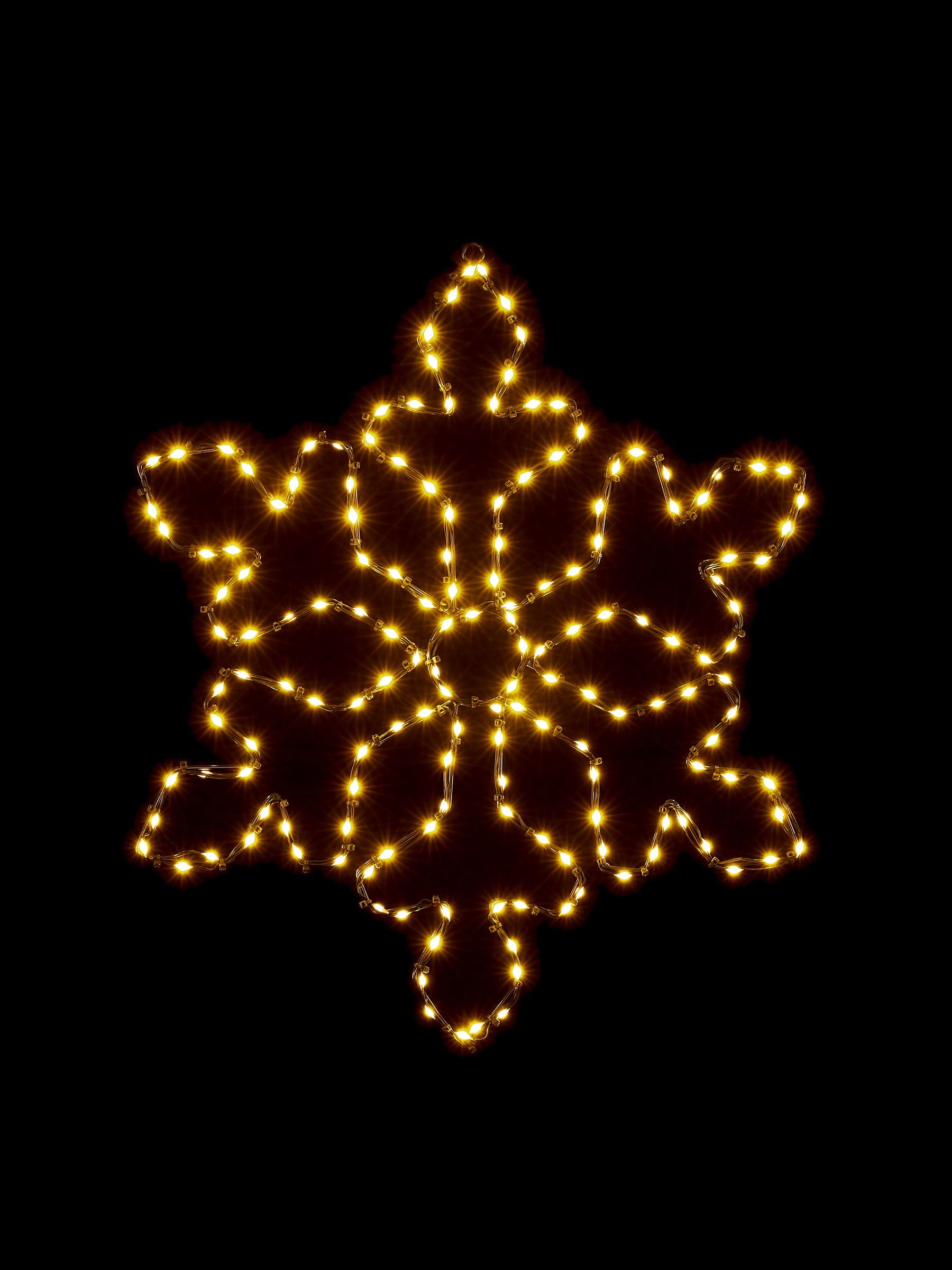 Premier Decorations Flexibrights snowflake with 165 LEDs 50cm (British brand)