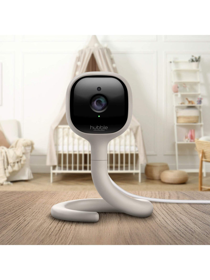 Hubble white Go Baby 2K QHD baby monitor, UK version