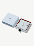 D.LOUISE gold tone paperclip necklace (British brand)