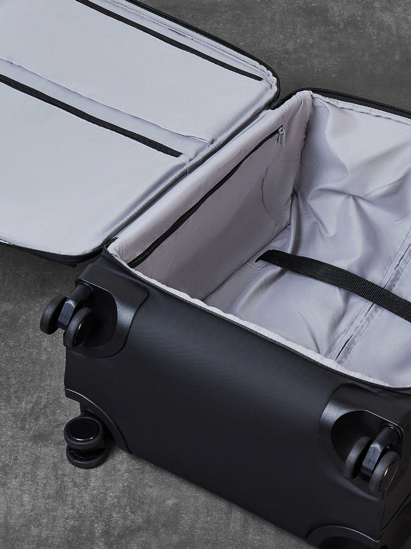 Rock Luggage Juniper medium suitcase black - British product