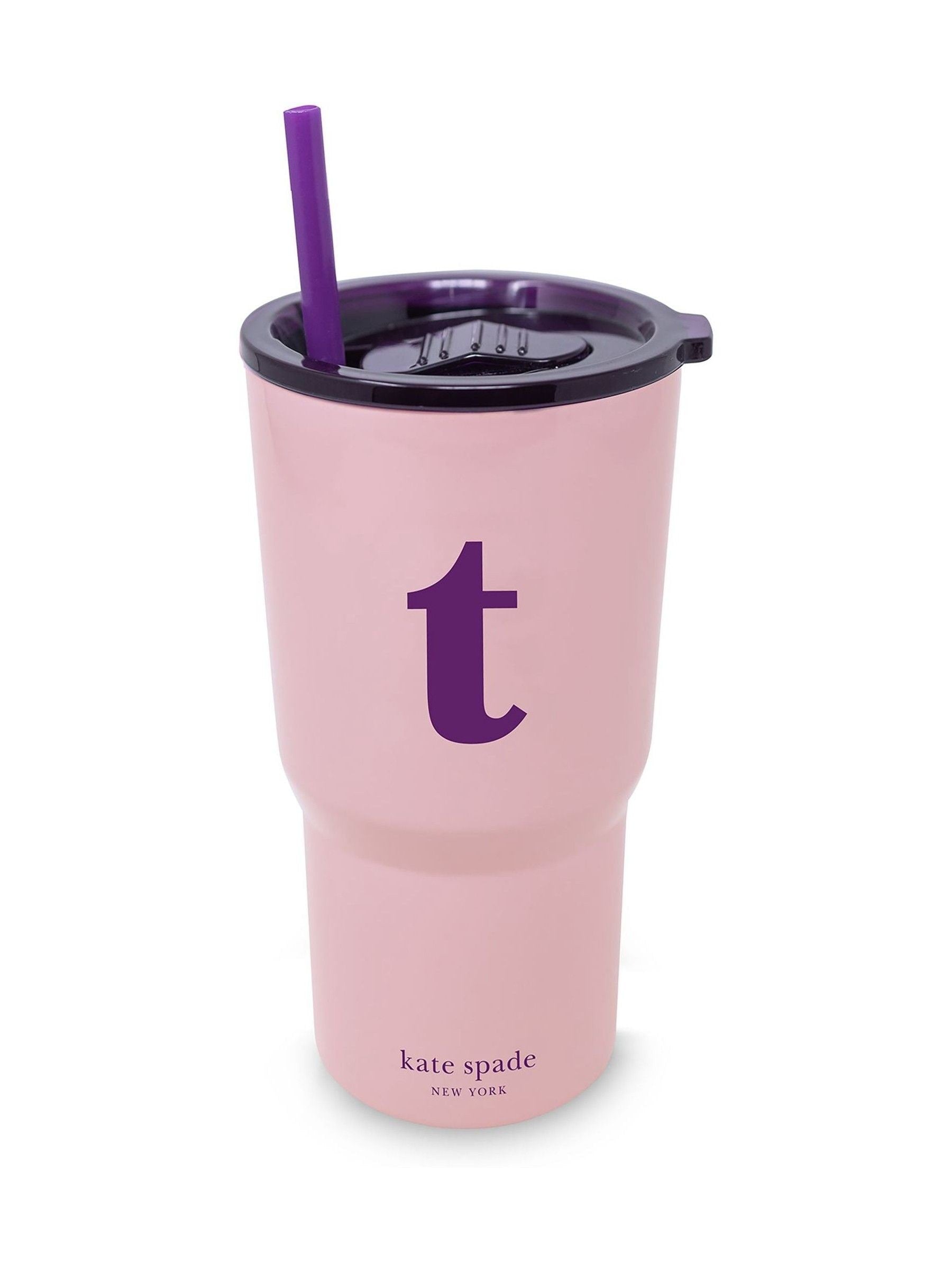 Kate Spade Just Mine monogrammed tumbler 20 oz, UK version