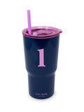 Kate Spade monogrammed stainless steel tumbler 20oz - British product