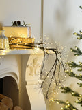 Festive White Pre Lit Microdot Branch 150cm Christmas Decoration